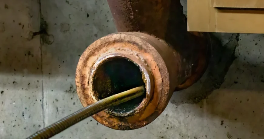 Plombier qui débouche par camera